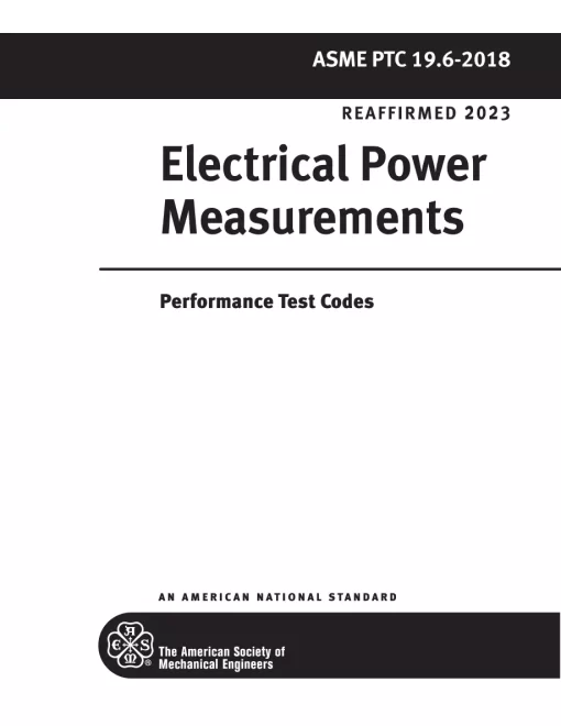 ASME PTC 19.6-2018 (R2023) pdf