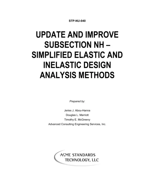 ASME STP-NU-040 pdf