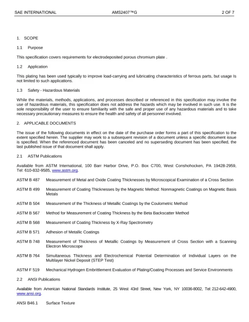 SAE AMS2407G pdf