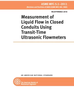 ASME MFC-5.1-2011 (R2018) pdf