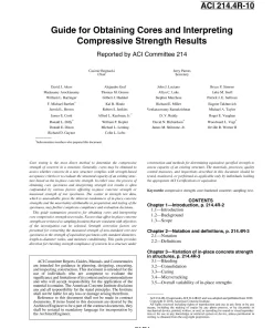 ACI 214.4R-10 pdf