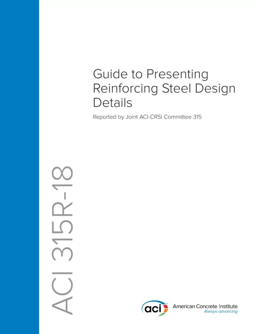 ACI 315R-18 pdf