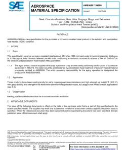 SAE AMS5659/H900 pdf