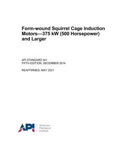 API Std 541 (R2021) pdf