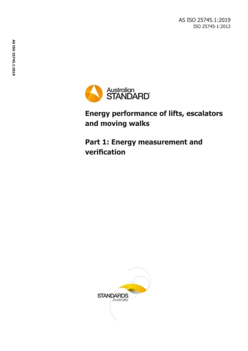 AS ISO 25745.1:2019 pdf