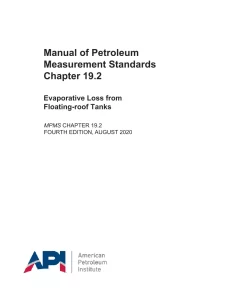 API MPMS Chapter 19.2 pdf