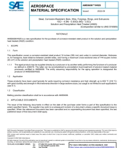 SAE AMS5659/H925 pdf