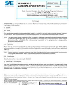 SAE AMS5629/H950 pdf