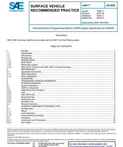 SAE J2461_202307 pdf