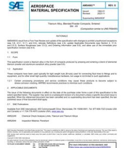 SAE AMS4993G pdf