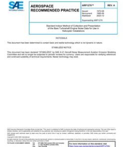 SAE ARP1279A pdf