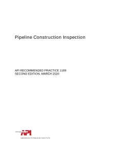 API RP 1169 pdf