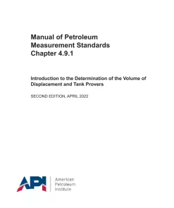 API MPMS Chapter 4.9.1 pdf