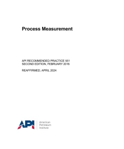 API RP 551 (R2024) pdf