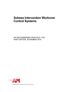 API RP 17G5 pdf