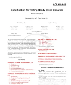 ACI 311.6-18 pdf