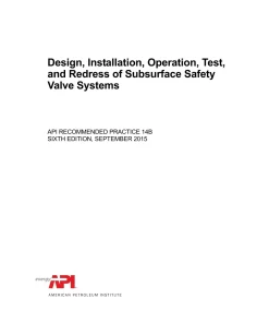 API RP 14B pdf