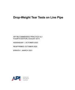 API RP 5L3 (R2020) pdf