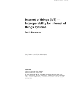 AS ISO/IEC 21823.1:2020 pdf