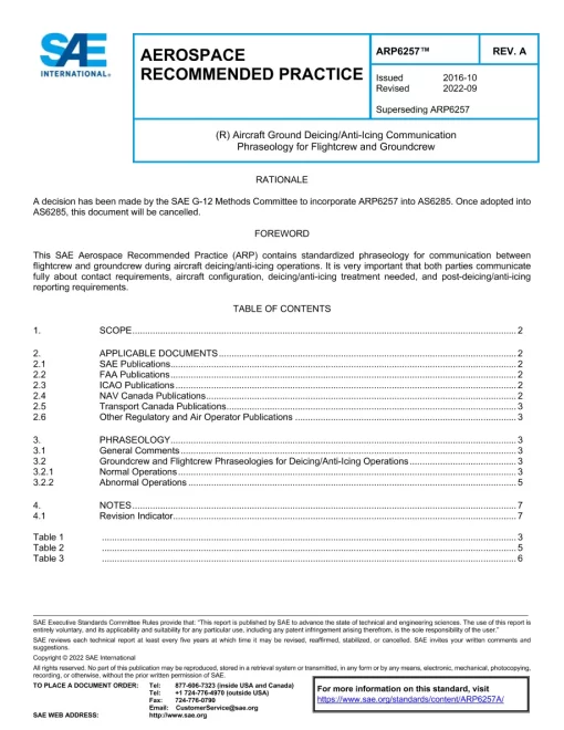 SAE ARP6257A pdf