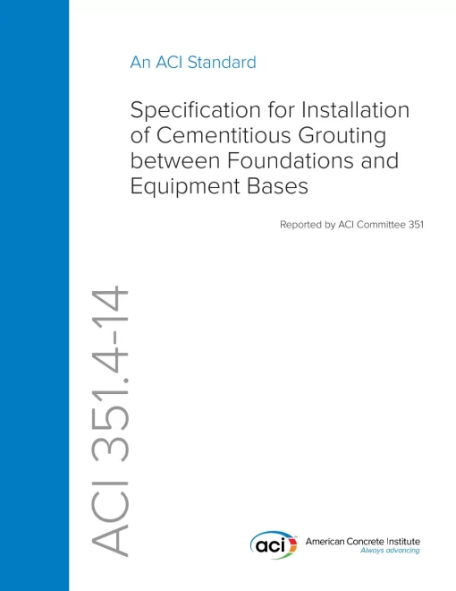 ACI 351.4-14 pdf