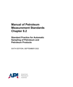 API MPMS Chapter 8.2 pdf