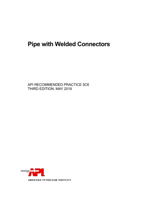 API RP 5C6 pdf