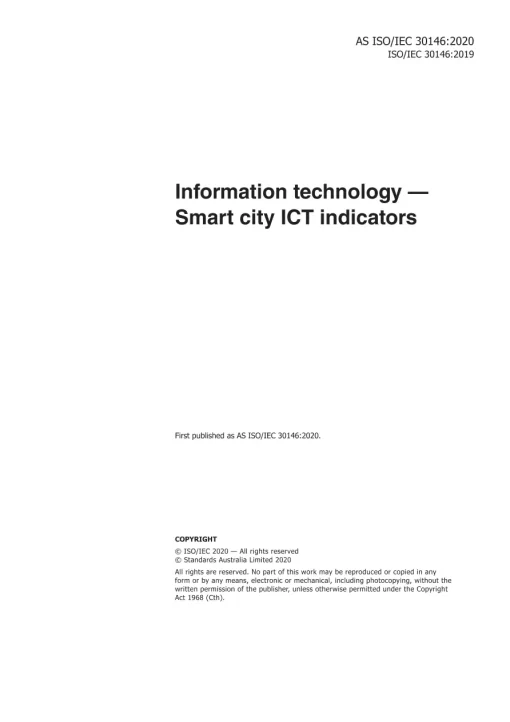 AS ISO/IEC 30146:2020 pdf