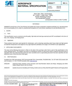 SAE AMS6557A pdf