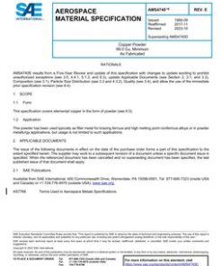 SAE AMS4740E pdf