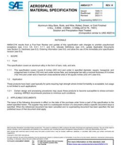 SAE AMS4121K pdf