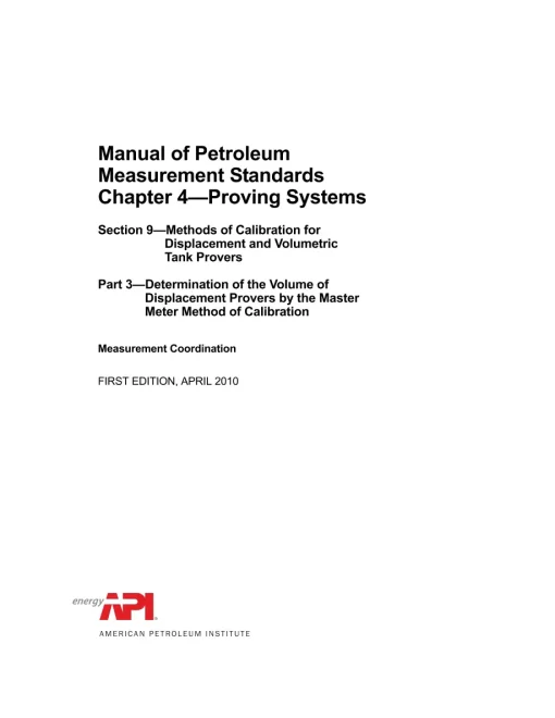 API MPMS Chapter 4.9 Part 3 (R2015) pdf