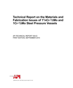 API TR 934-D:2010 pdf