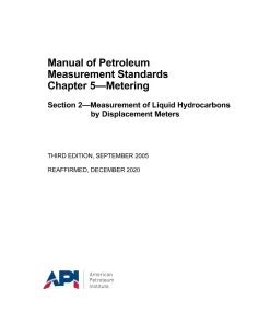 API MPMS Chapter 5.2 (R2020) pdf