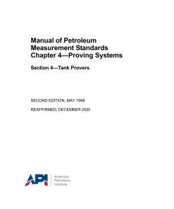 API MPMS Chapter 4.4 (R2020) pdf