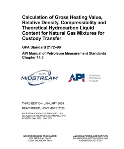 API MPMS Chapter 14.5 (R2020) pdf