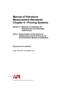 API MPMS Chapter 4.9. Part 4 (R2021) pdf