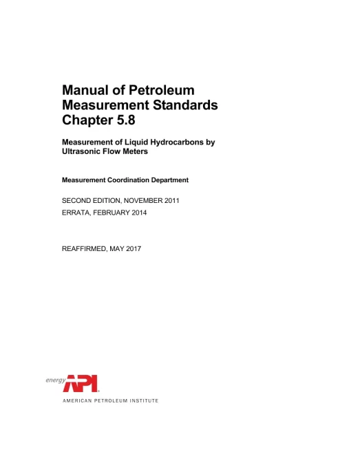 API MPMS Chapter 5.8 (R2017) pdf