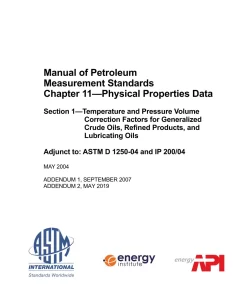 API MPMS Chapter 11.1 (R2012) pdf