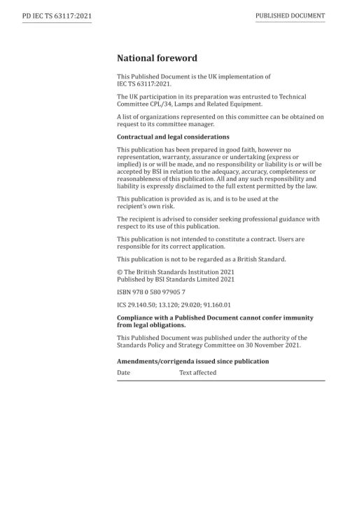 BS PD IEC TS 63117:2021 pdf