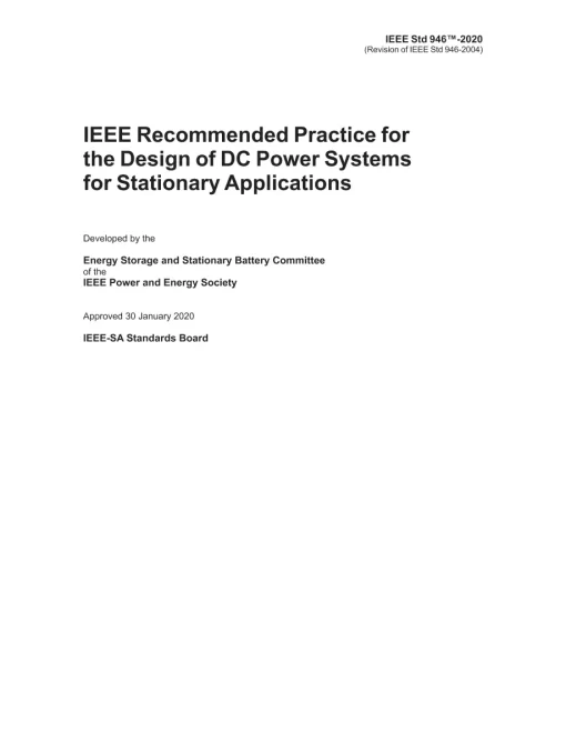 IEEE 946-2020 pdf