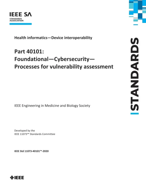 IEEE 11073-40101-2020 pdf