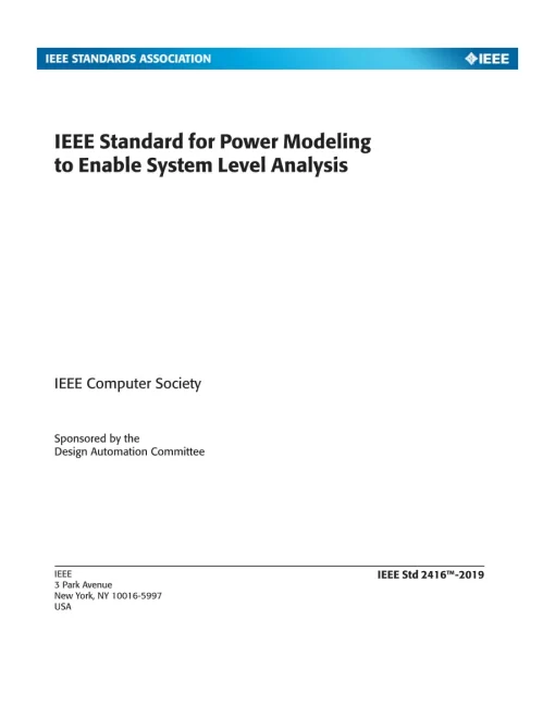 IEEE 2416-2019 pdf