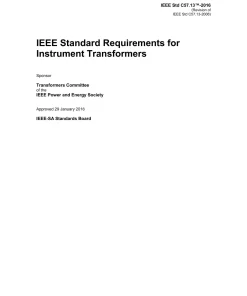 IEEE C57.13-2016 pdf