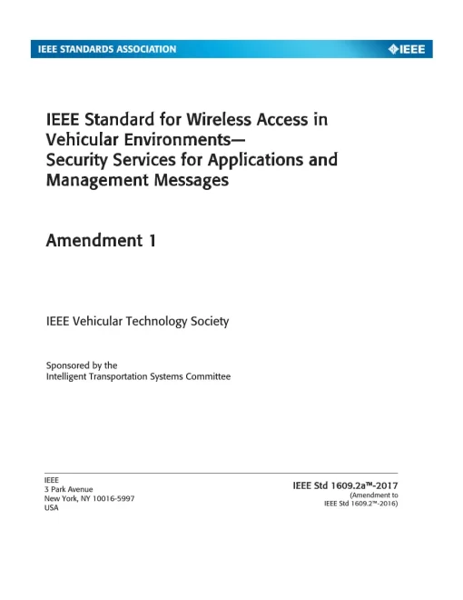 IEEE 1609.2a-2017 pdf