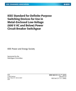 IEEE C37.13.1-2016 pdf