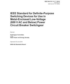 IEEE C37.13.1-2016 pdf