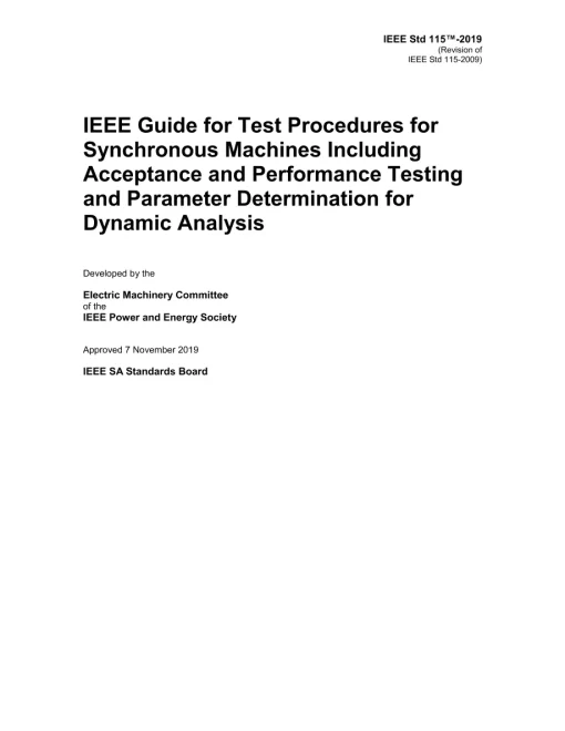 IEEE 115-2019 pdf