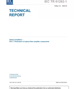 BS PD IEC/TR 61292-1:2022 pdf