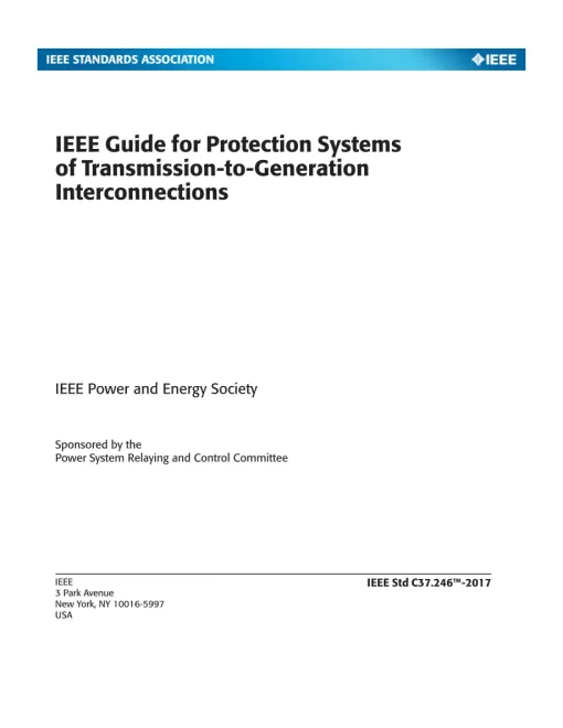 IEEE C37.246-2017 pdf